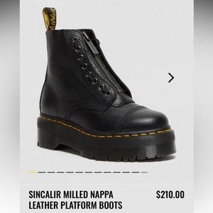 Dr. martens Sinclair black boots